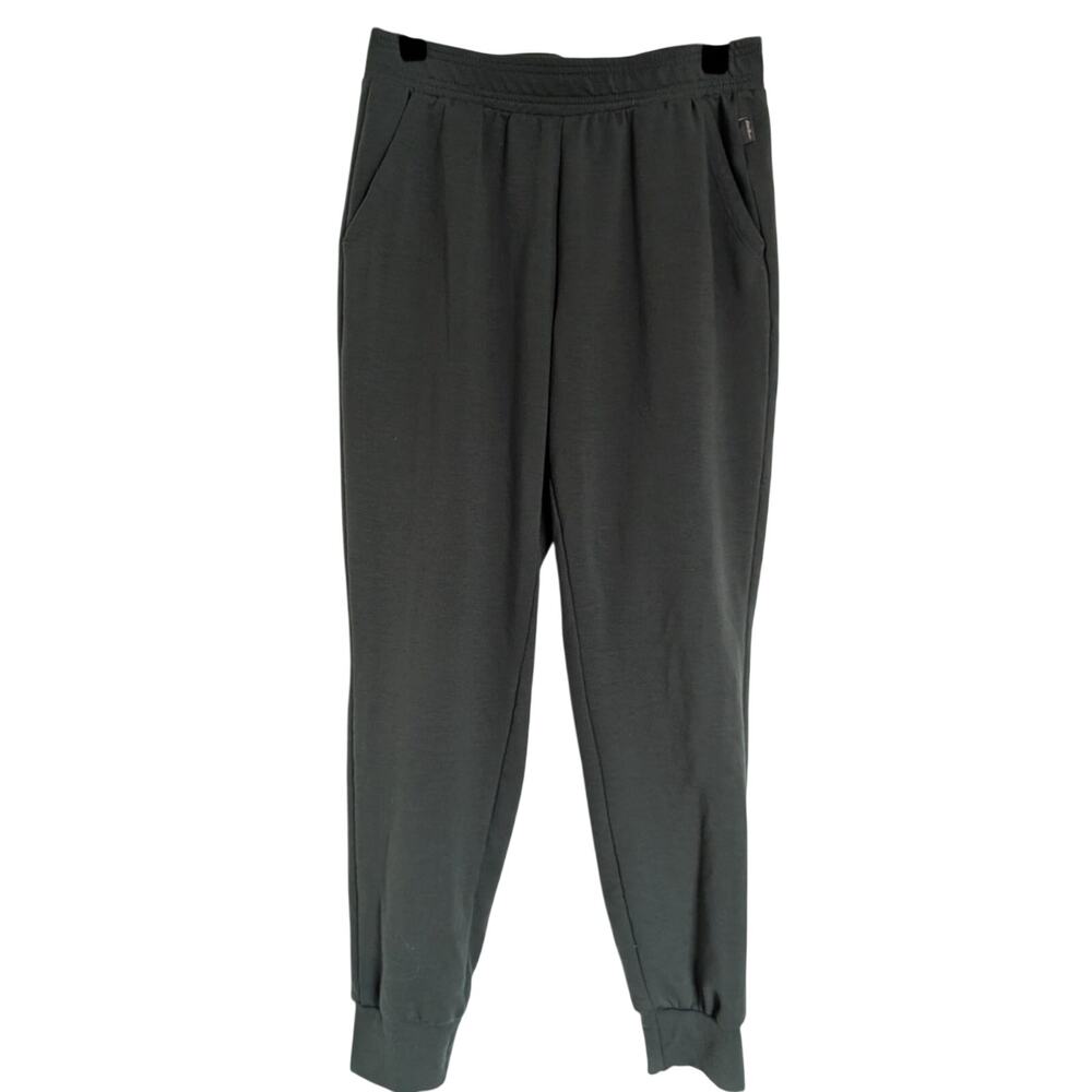 Women's Eddie Bauer Small Lounge Green Jogger Casual Ankle Pants